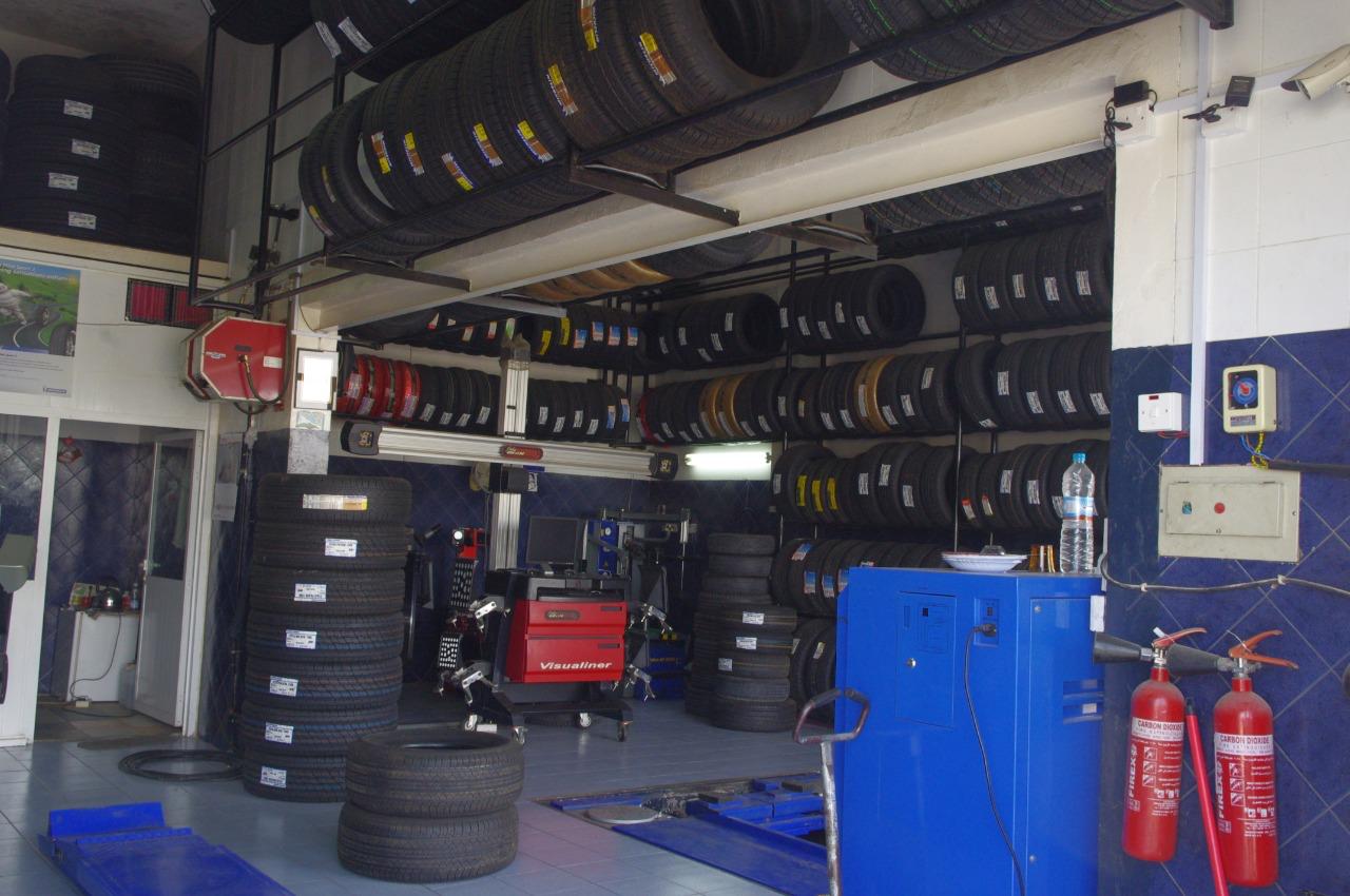 Tyre workshop