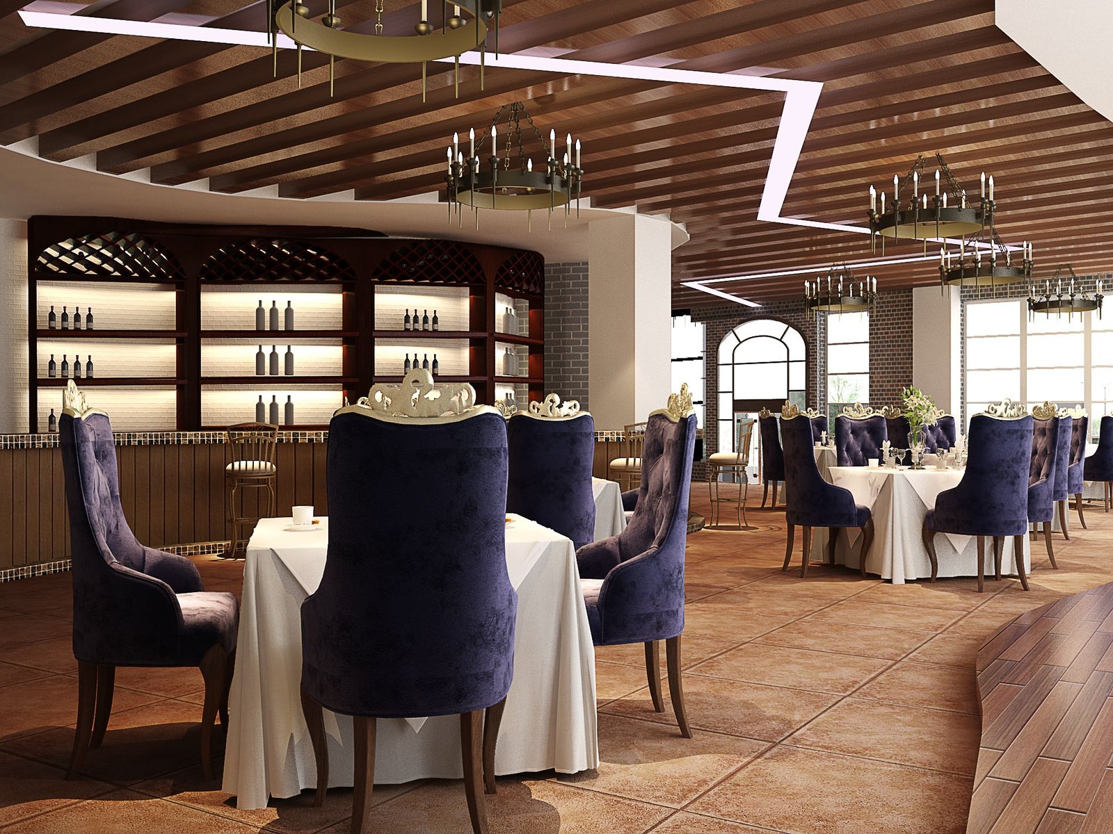 Restaurant interior